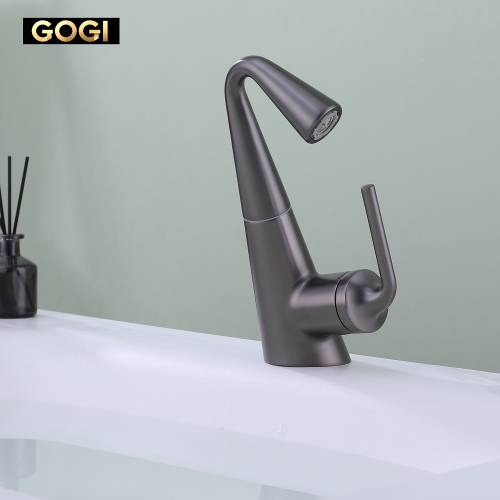 GOGI Gunmetal Gray Solid Brass - огляд і ціна Basin Mixer Cartridge