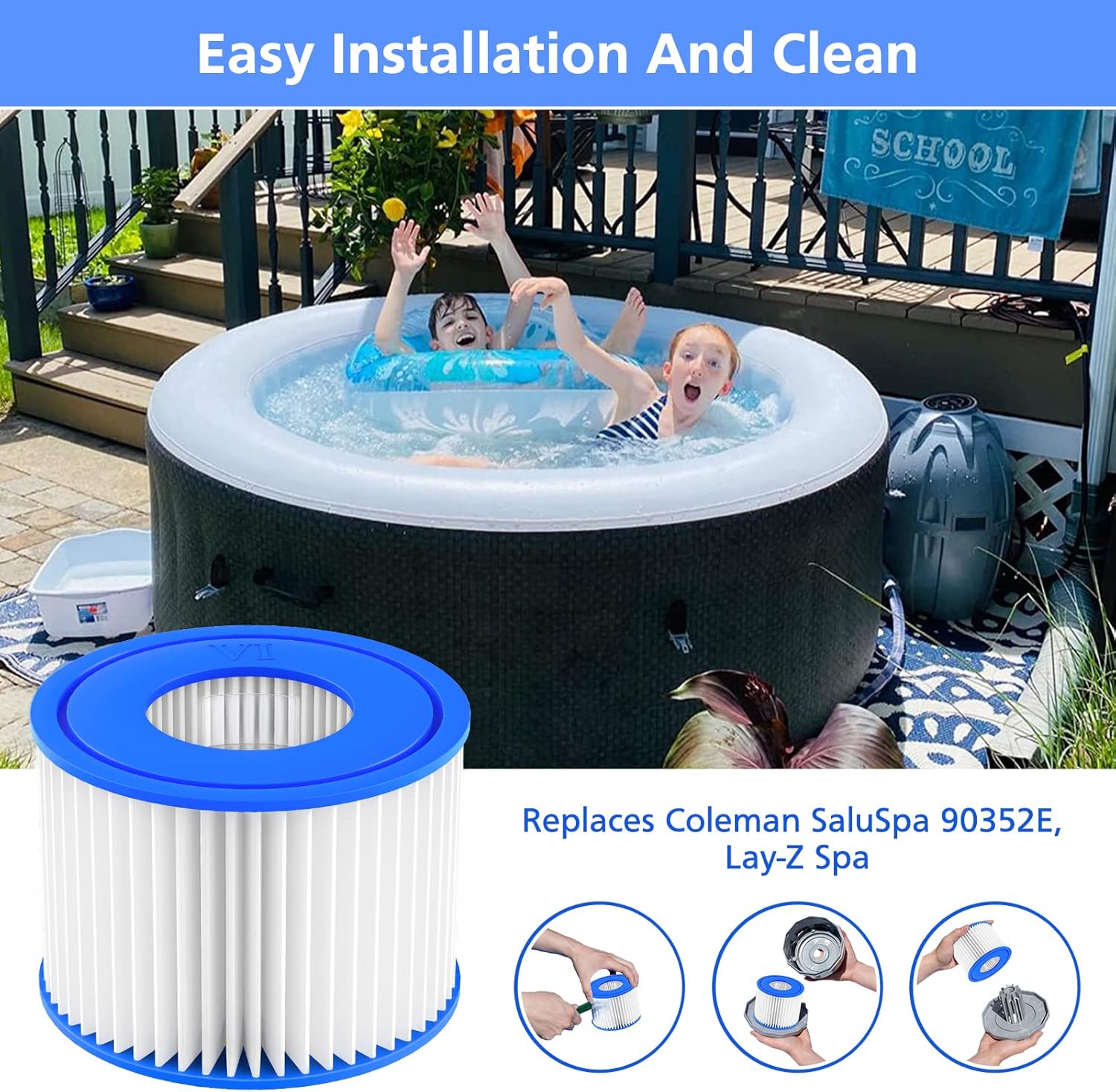 Hot Tub Filter VI, Spa Filter  - огляд і ціна Basin Mixer Cartridge