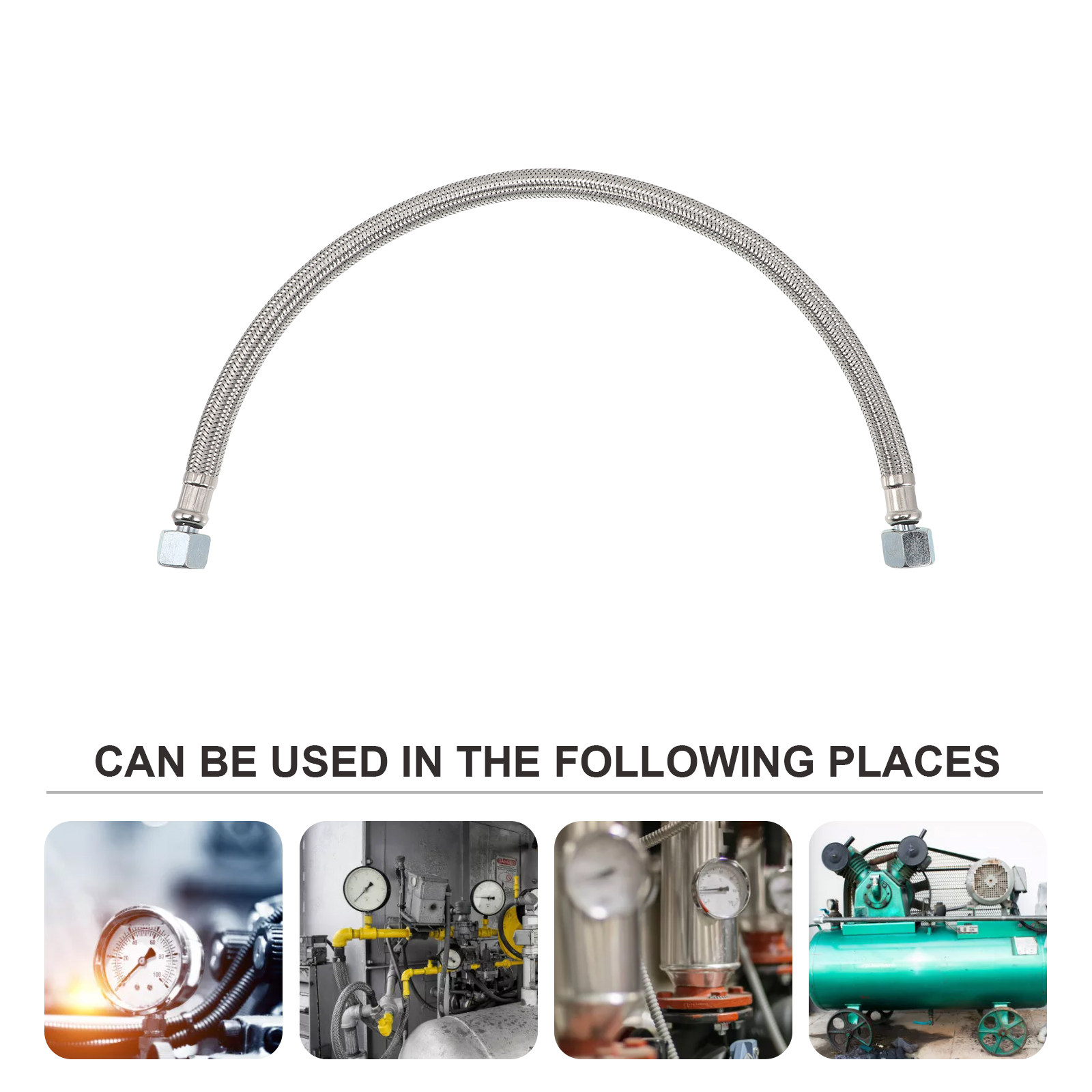 Stainless Steel Braided Air Co - огляд і ціна Flexible Hose Braided